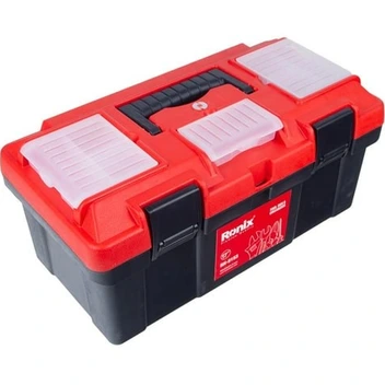 تصویر جعبه ابزار رونیکس پلاستیکی 17 اینچ مدل RH-9153 ا Ronix Plastic Toolbox RH-9153 Ronix Plastic Toolbox RH-9153